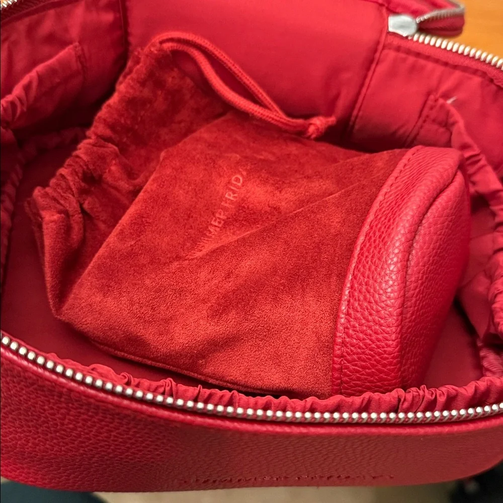 Summer Fridays Limited Edition Cherry Vegan Leather Travel Case - Picture 6 of 7